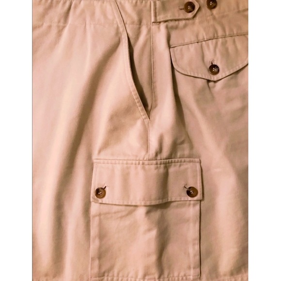 JONES New York Khaki Cargo Skirt Size 10 (fits like an 8) - Picture 4 of 5